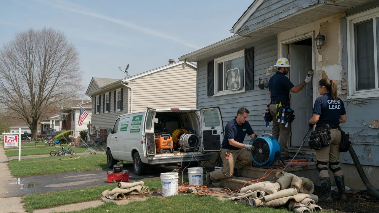 Flood Cleanup in Somerdale, OH near me