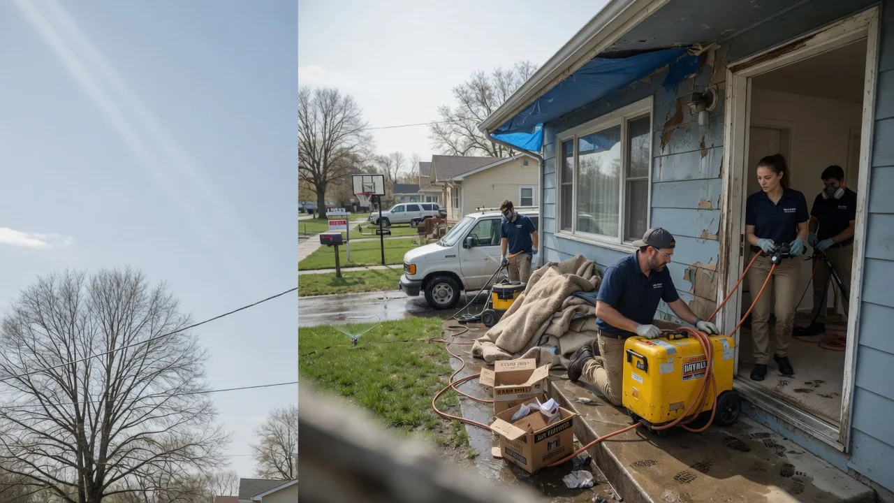 Basement Flood Cleanup in Somerdale, OH near me
